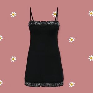 Victoria's Secret Women's Black Slip Dress